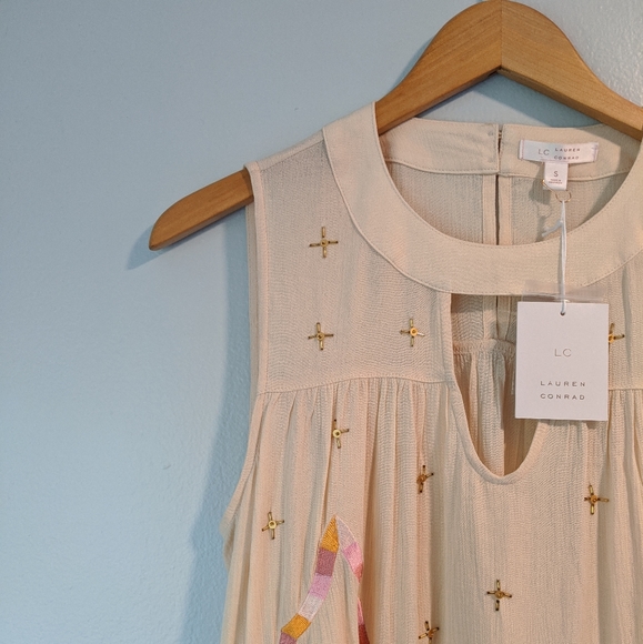 NWT LC Lauren Conrad Tunic Top - Picture 2 of 3